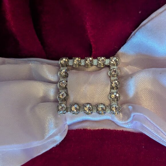 Red Holiday Christmas Velour Dress Girl Size 8 - Picture 4 of 4